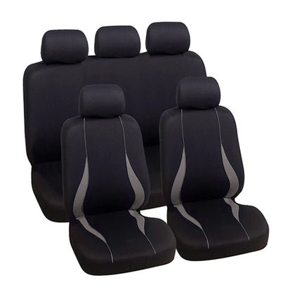 5-Seats Universal SUV Car Seat Covers Full Set Protector