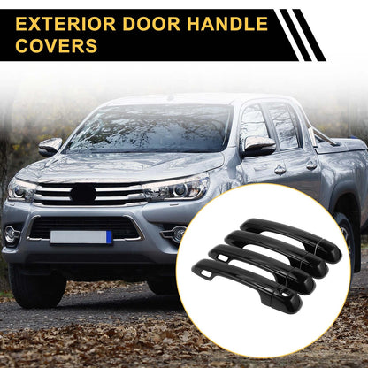 4pcs Exterior Door Handle Cover (2 x Keypads) for Toyota 4Runner (2010–2019)