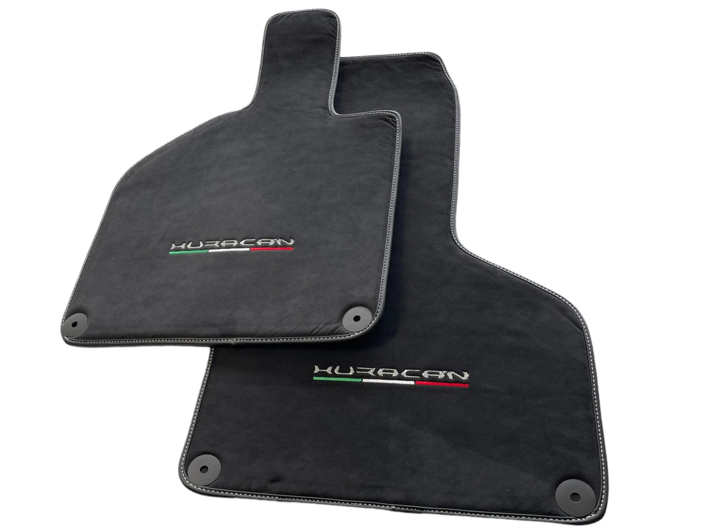 Floor Mats for Lamborghini Huracan Coupe Alcantara Leather LHD (2014-2023)