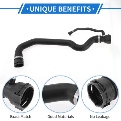 Radiator Hose for BMW 5 F10 518d Saloon Diesel 2013-2016 (2 x)