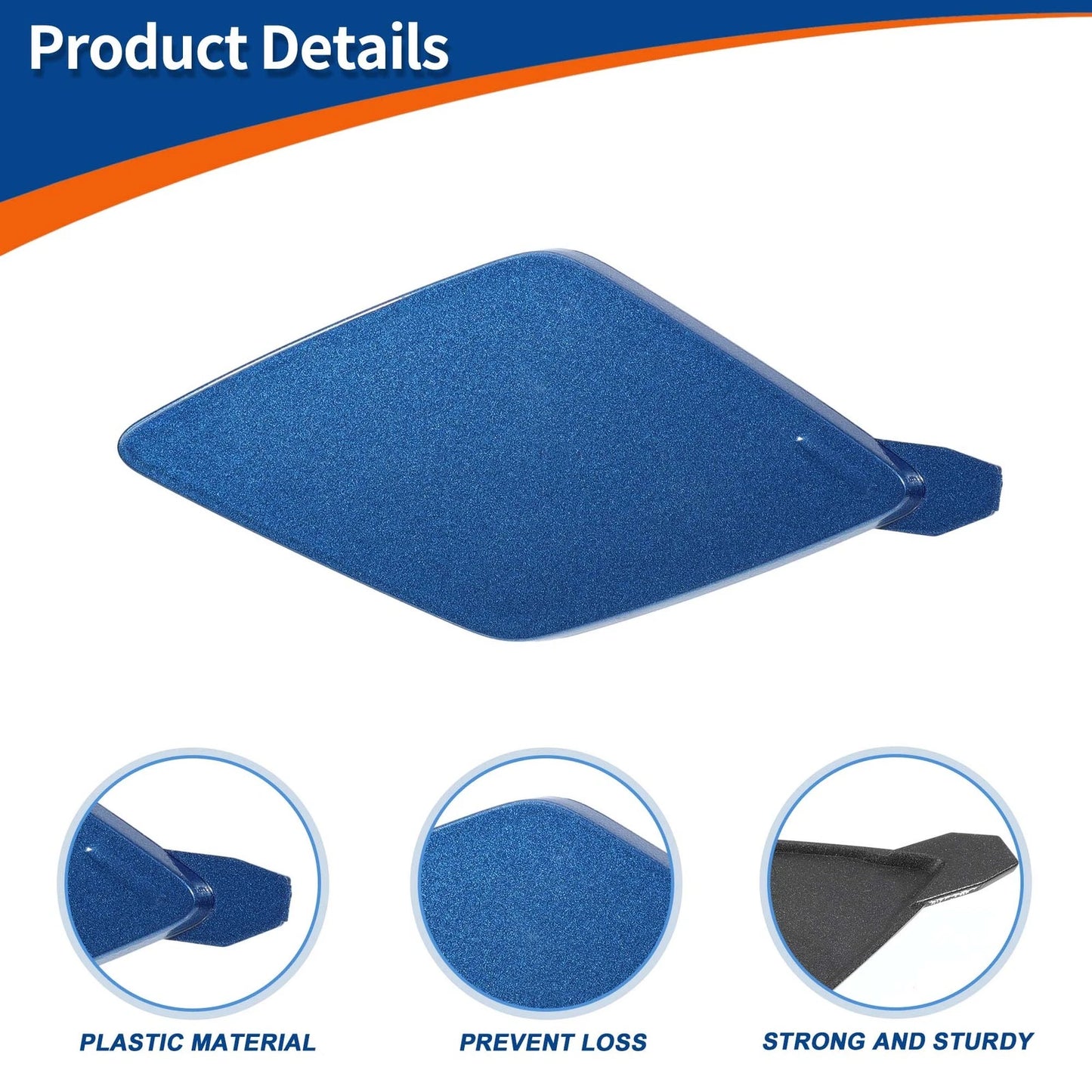 Front Tow Hook Cover for Volvo XC60 (2018-2021) - Blue