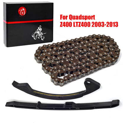 Cam Timing Chain & Guides Tensioner for Suzuki Z400 LTZ400 (2003–2007)