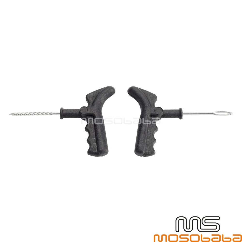 Tubeless Tire Puncture Repair Rubber Strips & Rasper Needle Tool for SUV ATV