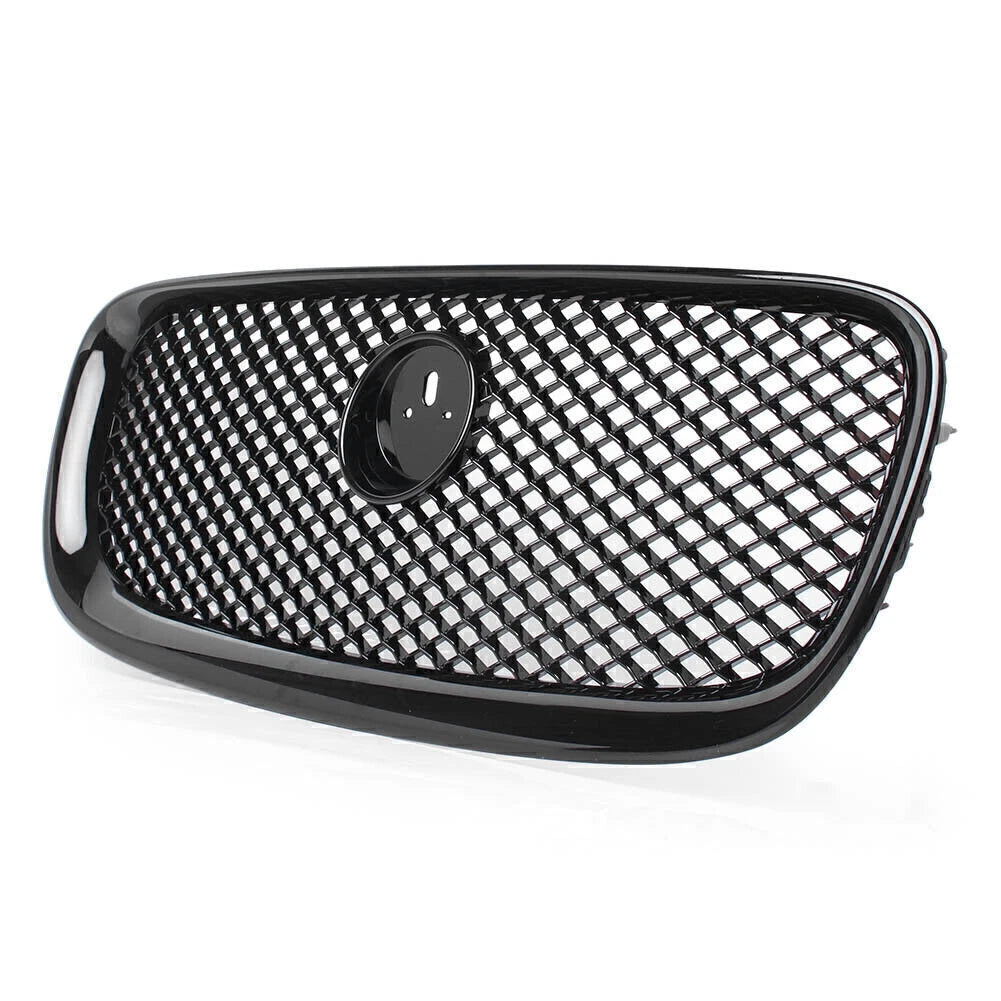 Honeycombe Front Mesh Bumper Grille for Jaguar XF XFR (2012-2014)