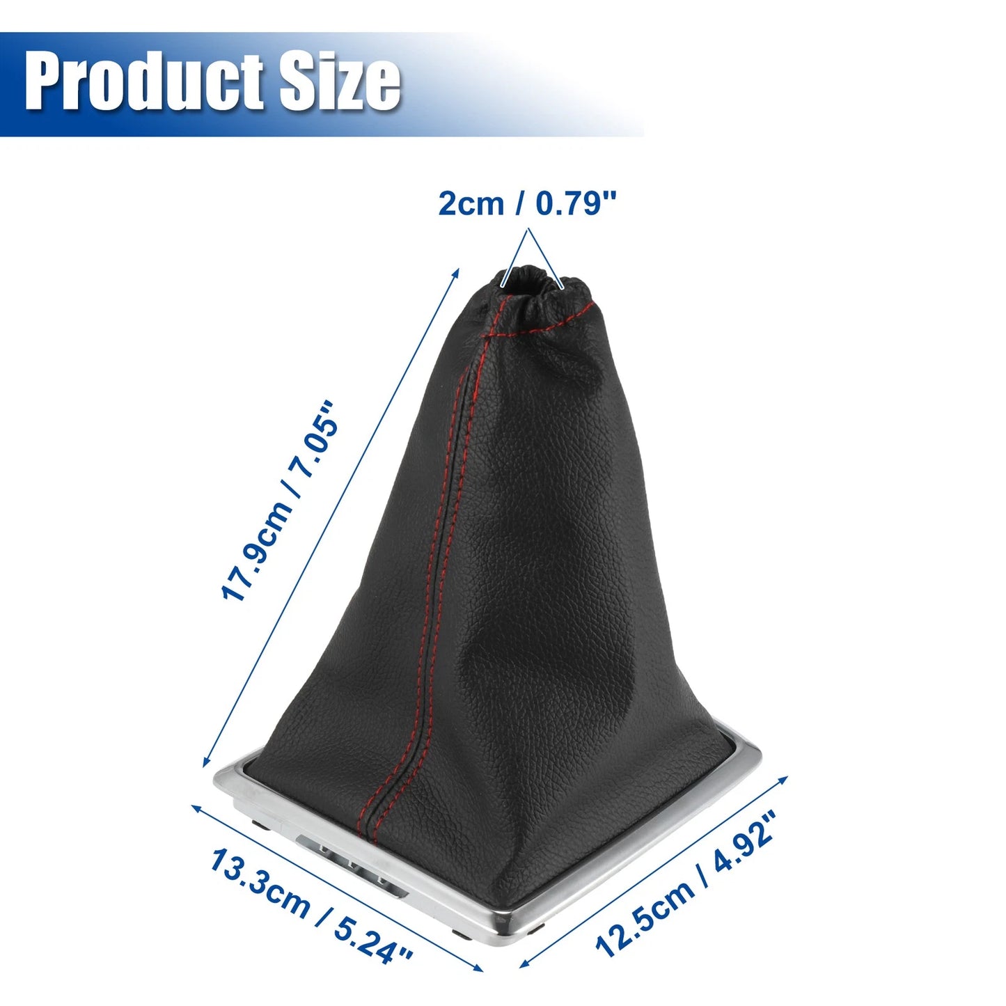 Red Line Gear Shift Knob Gaiter Boot Cover for Ford
