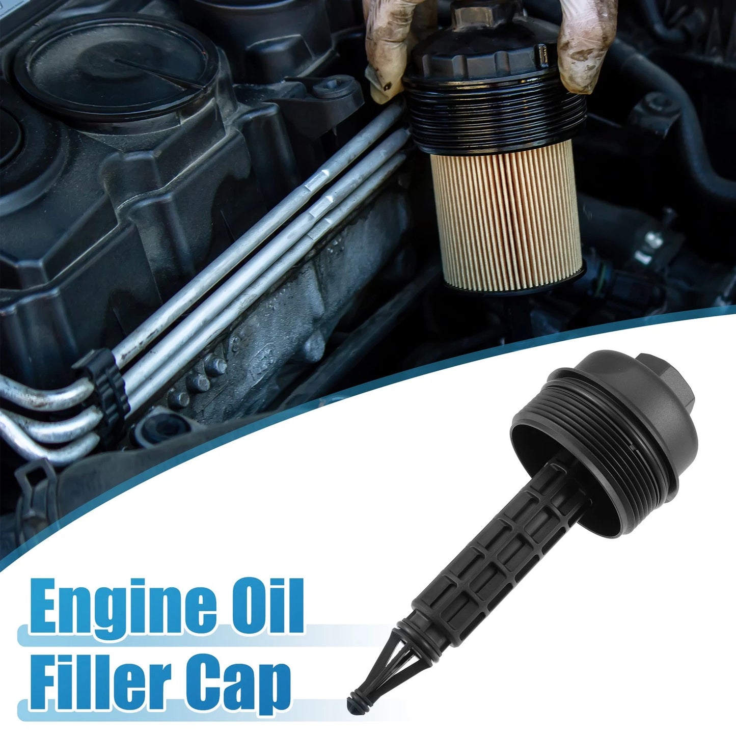 Engine Oil Filter Housing Cover for BMW E46 320d (2001-2005)