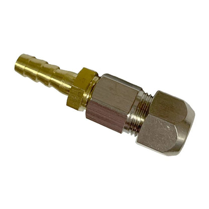 8mm to 6mm Compression Hose Barb Fitting for Transmission Cooler Line