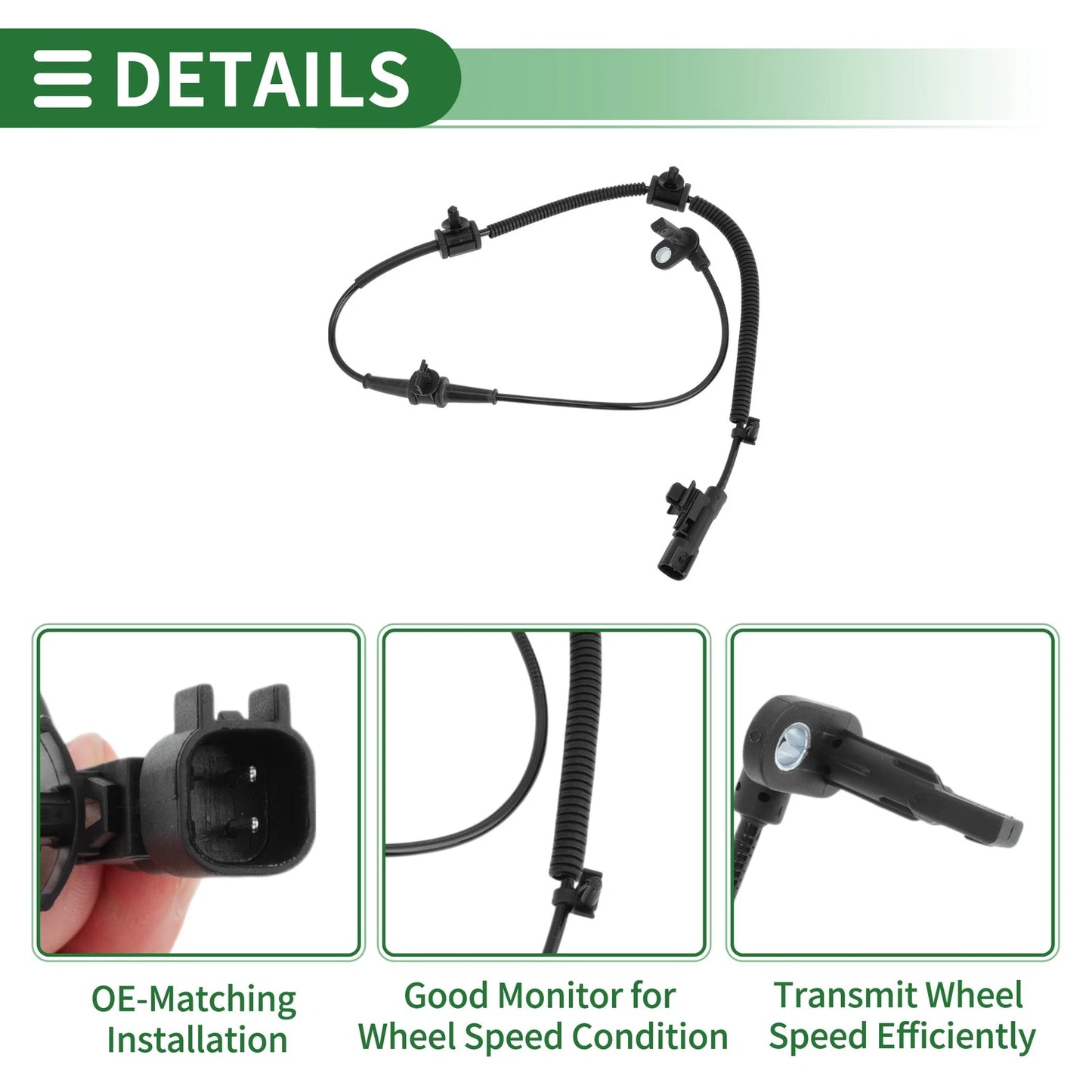 ABS Wheel Speed Sensor for Chevrolet Malibu (2013-2015)