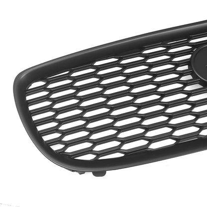 Front Bumper Upper Grille Mesh for Jaguar XE (2015-2020) Matte Black