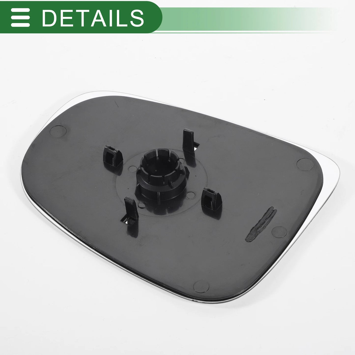 Right Side White Mirror Glass with Back Convex for Ford Transit