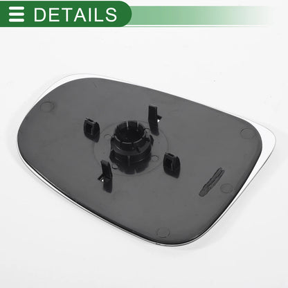 Right Side White Mirror Glass with Back Convex for Ford Transit