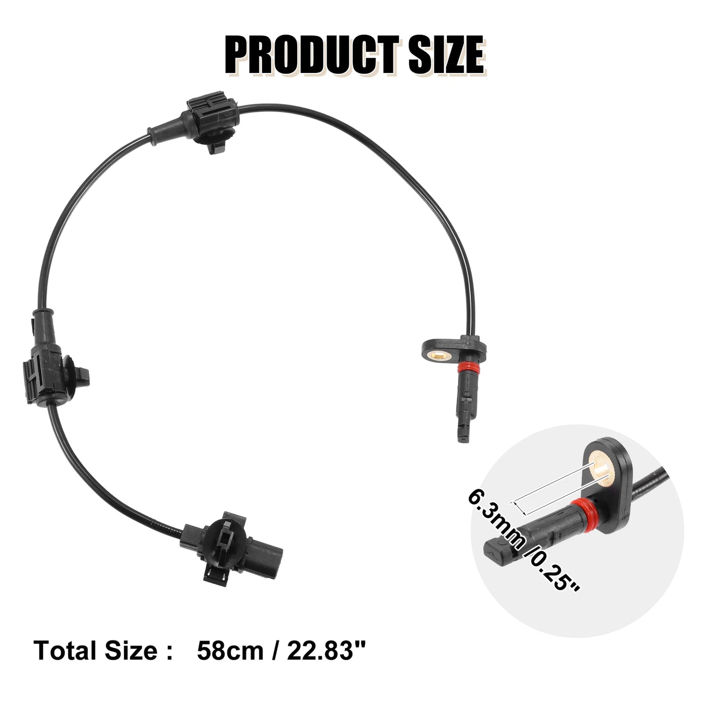 ABS Sensors 2 x for Honda CR-V (2007)