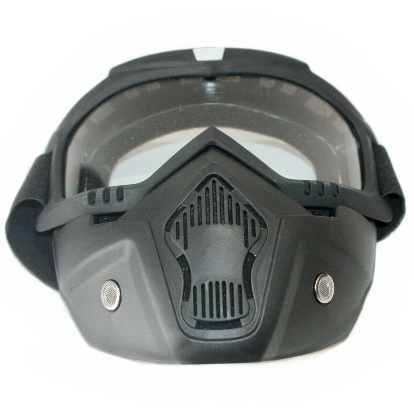 Clear Tactical Full Face Paintball Airsoft Mask Goggle for Motorcycle