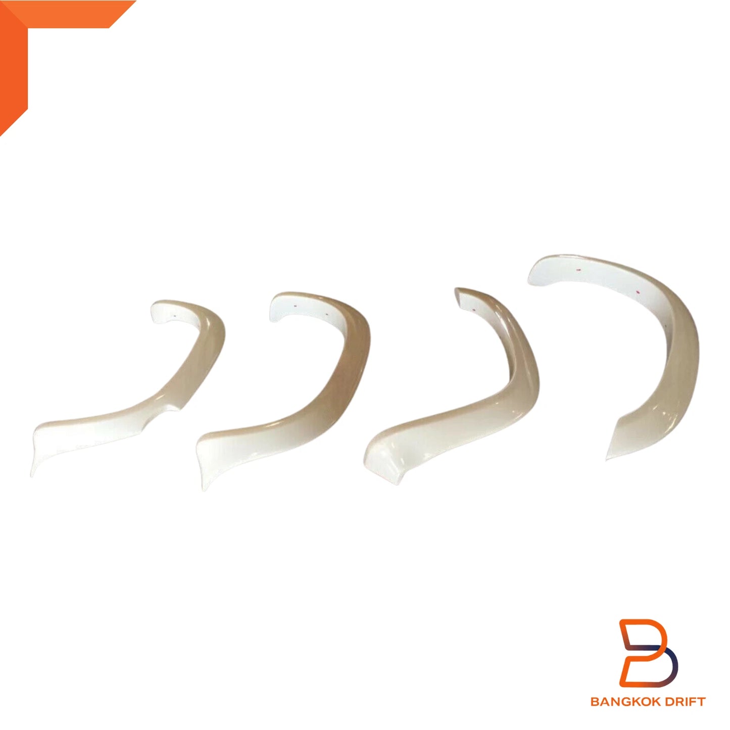 Unpainted Wheel Arches Fender Flares for Toyota Hilux Ute (88-96)