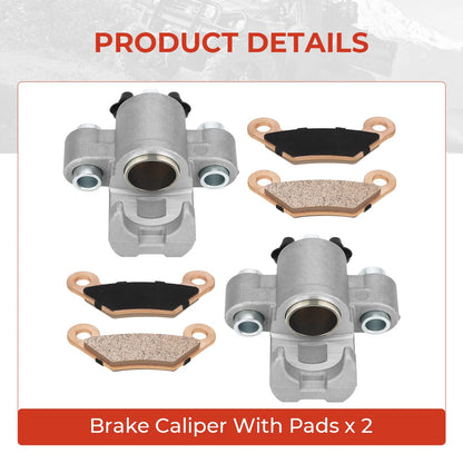 Front Brake Caliper for John Deere Gator HPX 4x4 TX 4x2 XUV 620i 4x4