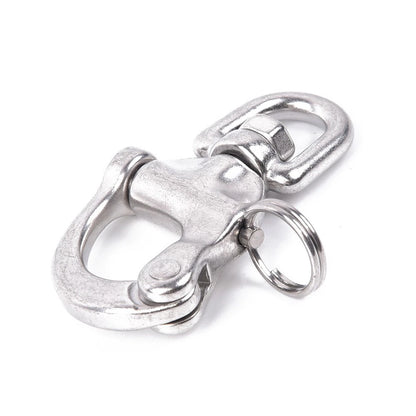 316 Stainless Steel Swivel Bail Snap Shackle Hook for Marine Boat/Yacht