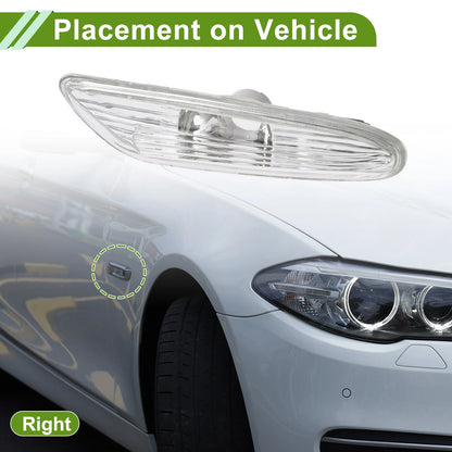 Right Side Marker Light Cover for BMW 325i (2002-2006)
