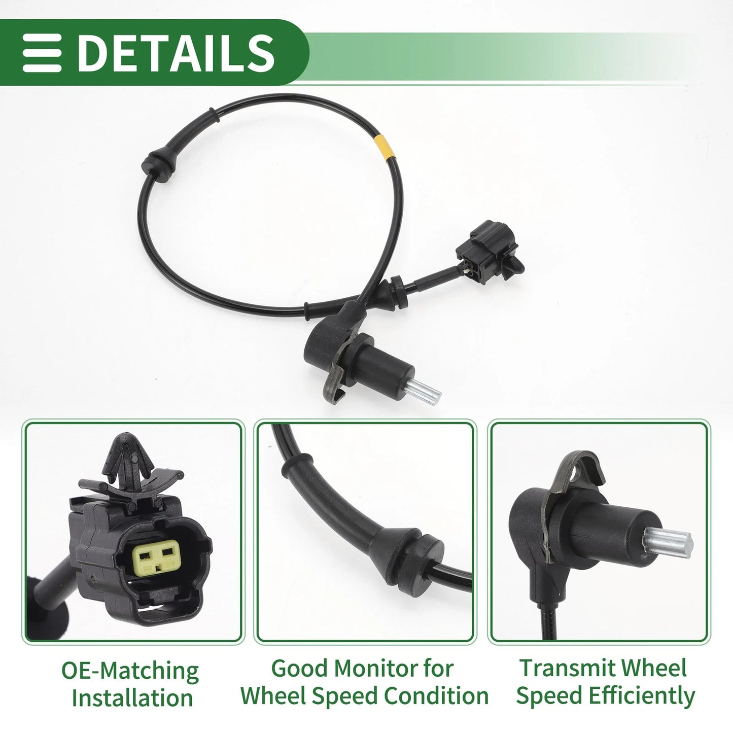 ABS Wheel Speed Sensor for Chevrolet Aveo (2004 - 2014)
