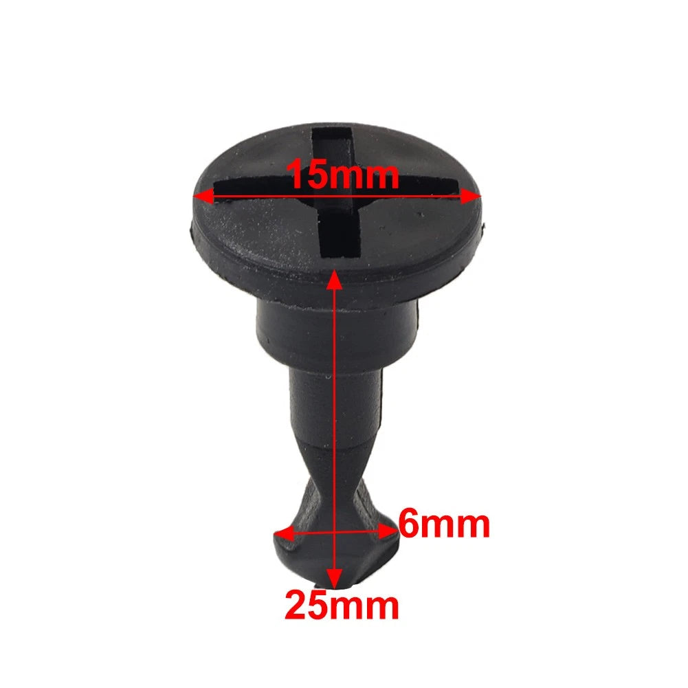 10 x Engine Cover Trim Fixing Bolt Clips for Audi Volkswagen 1.8L (2000-2005)