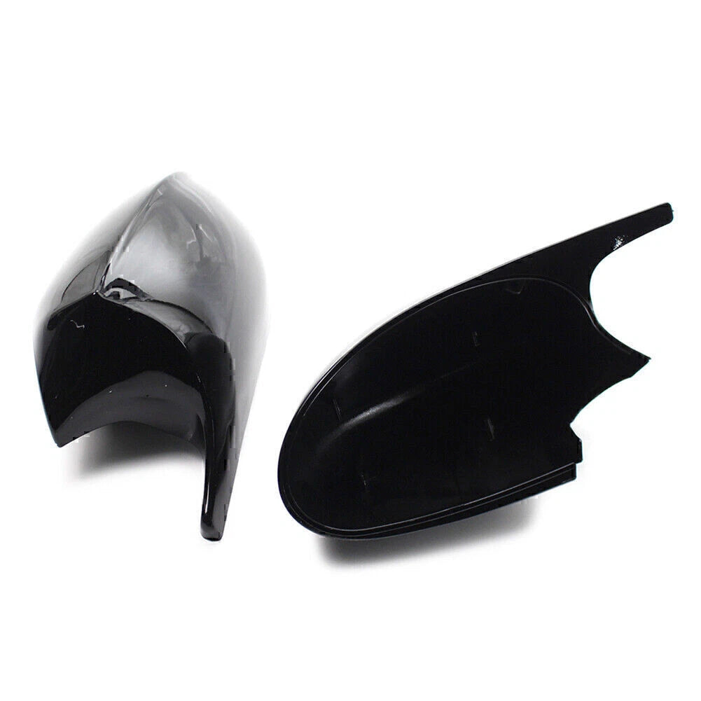 Glossy Black Rear View Mirror Covers for BMW E90 E91 328i 328xi 335xi (2007-2013)