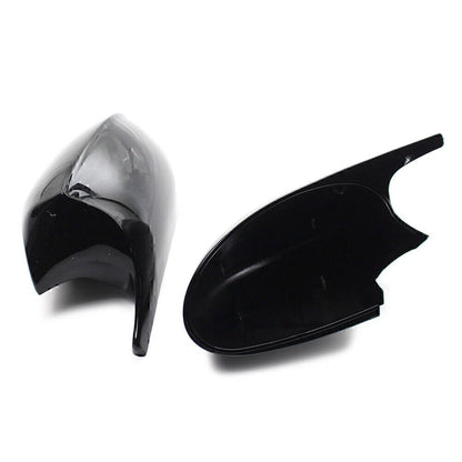 Glossy Black Rear View Mirror Covers for BMW E90 E91 328i 328xi 335xi (2007-2013)