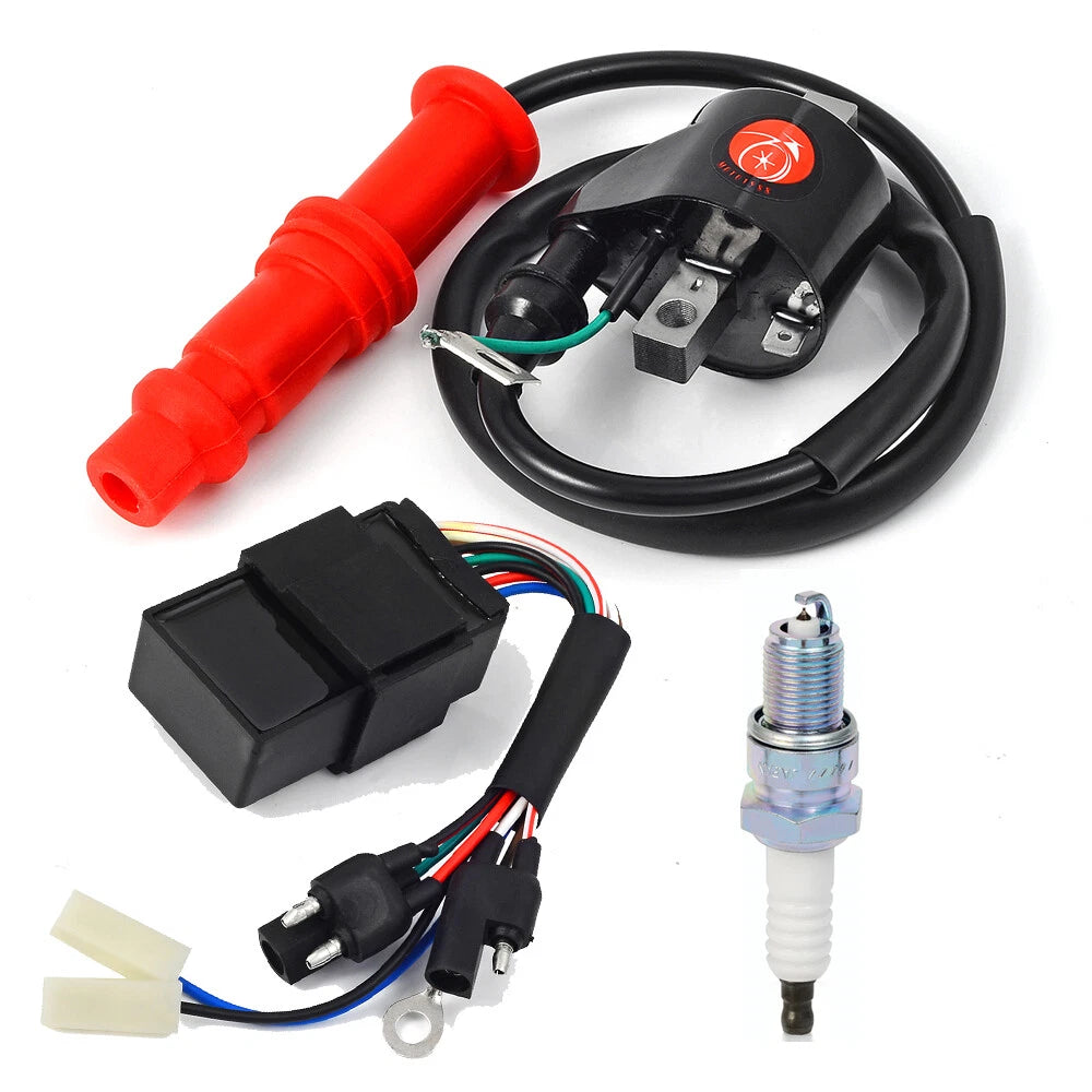 Ignition Coil Spark Plug CDI for Polaris Sportsman Scrambler 500 (1998–2003)