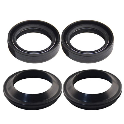 Front Fork Seal Kit 35x48x11mm with Dust Caps for Yamaha Suzuki Kawasaki