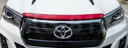 Red Hood Garnish Cover for Toyota Hilux 1kd1KD/ Kun(2018-2019)