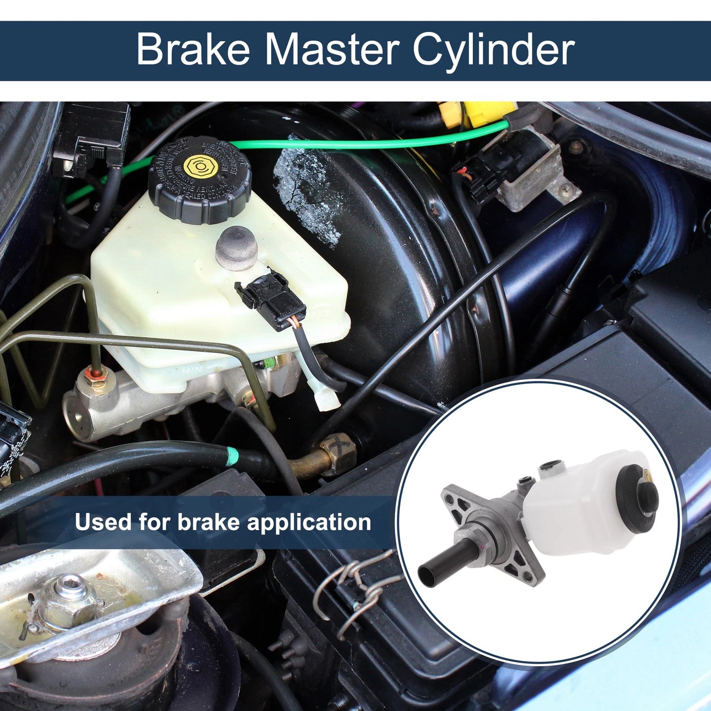 Brake Master Cylinder with Reservoir for Toyota Land Cruiser 3.0TD (2002–2009)