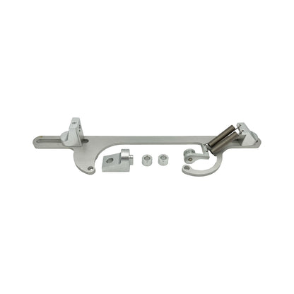 Chrome Fuel Rail Line with Nuts for Holley 4150 Double Pumper (Fits 9-5/16")