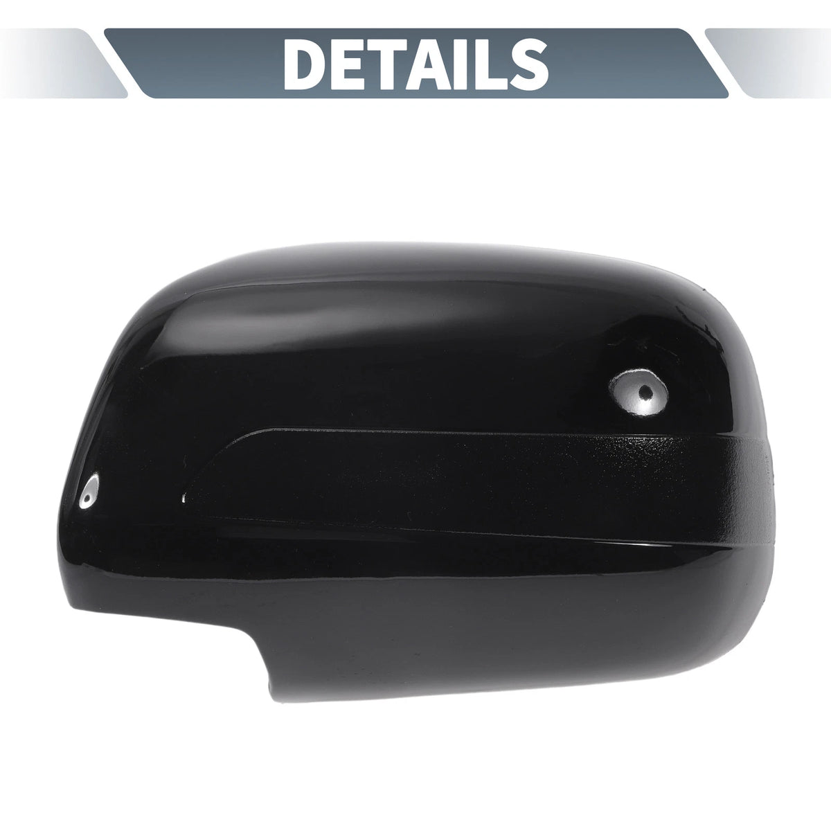 Rearview Mirror Cover Overlay Gloss Black for Lexus RX350 RX330 (2004-2006)