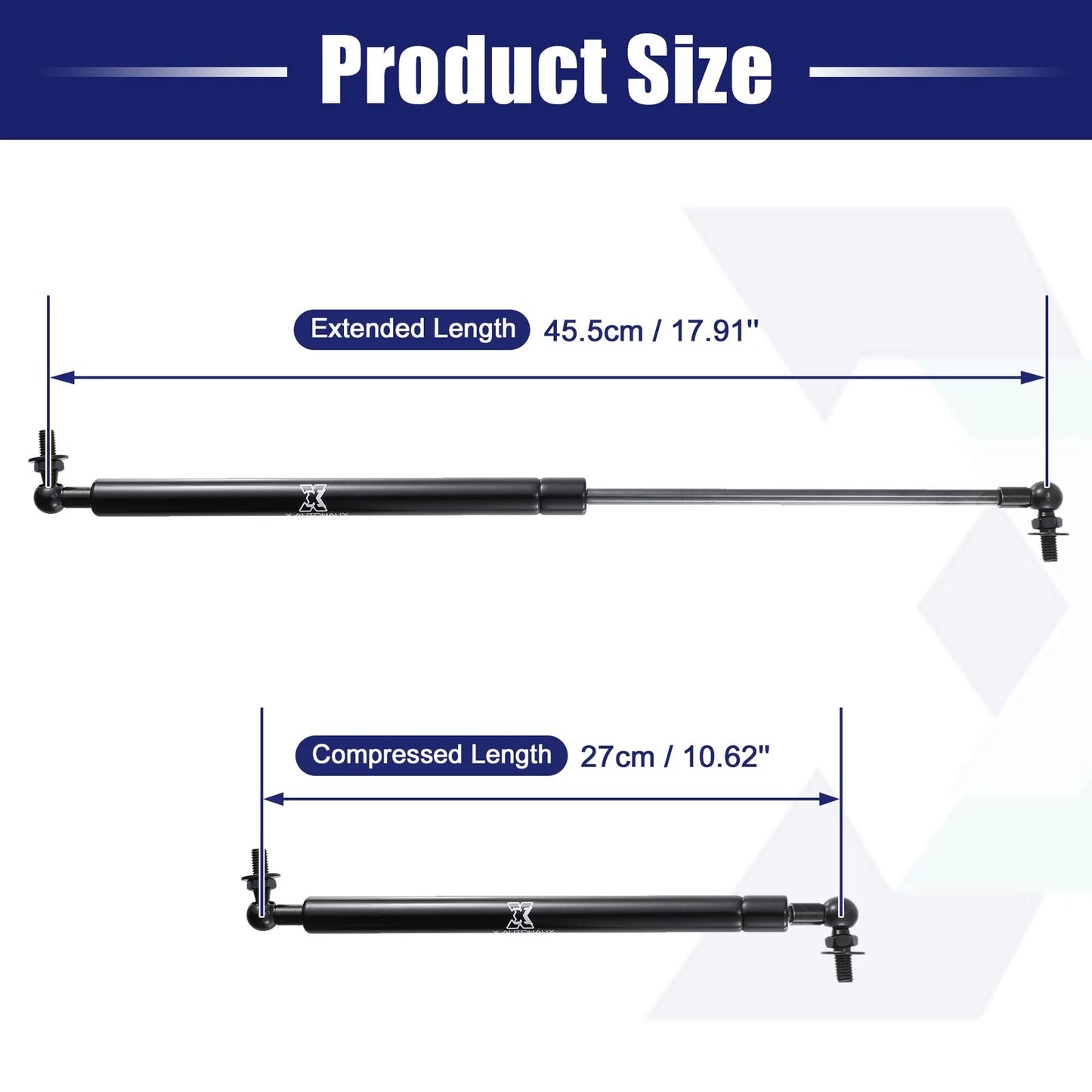 Front Hood Lift Supports for Toyota 4Runner (2003-2023)