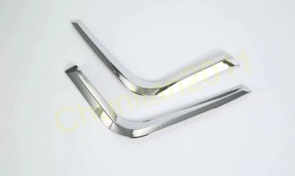 Front Fog Light Cover Eyelid Trim for Subaru XV (2018-2020) 2 x ABS Chrome