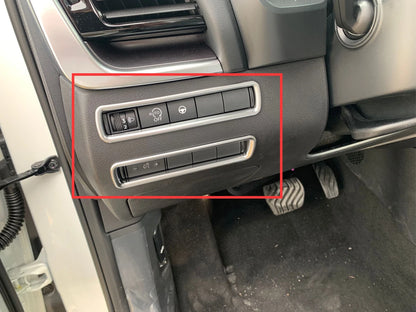 Headlight Switch Button Matte Frame Cover Trim for Nissan Rogue (2021-2023)