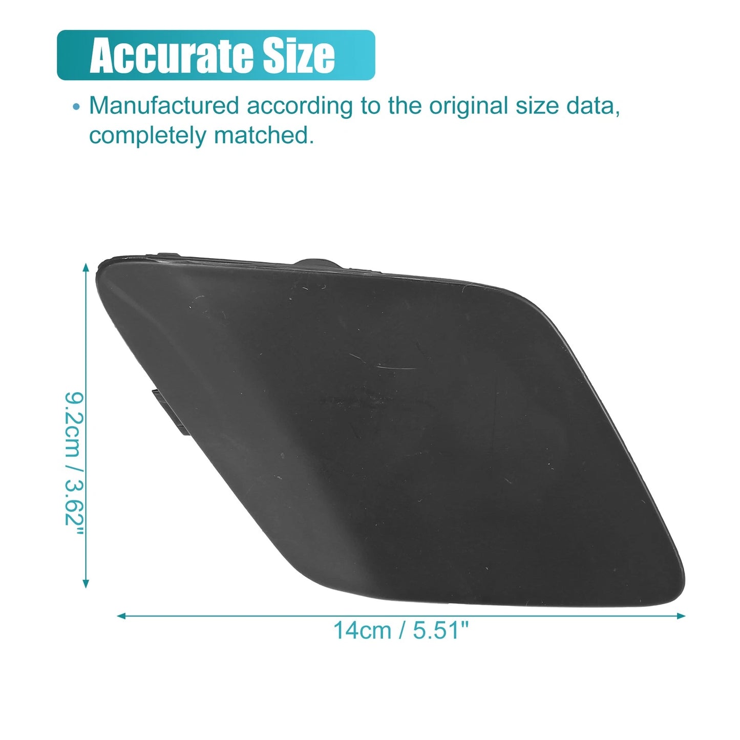 Front Right Bumper Tow Hook Cover for Toyota Prius (2016-2019)