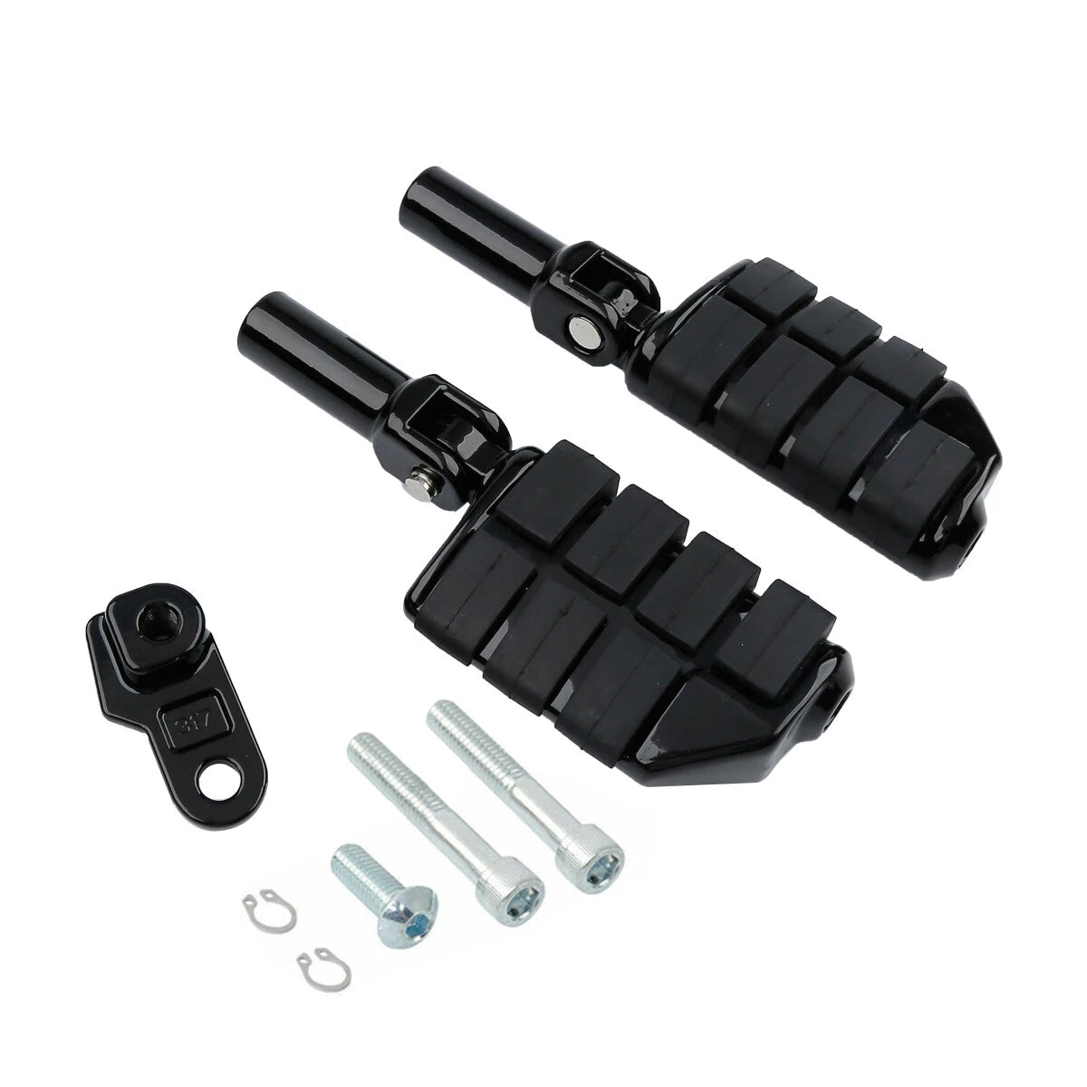 Passenger Footpeg for Harley Softail Cross Bones FLSTSB, Softail Slim (08-17)