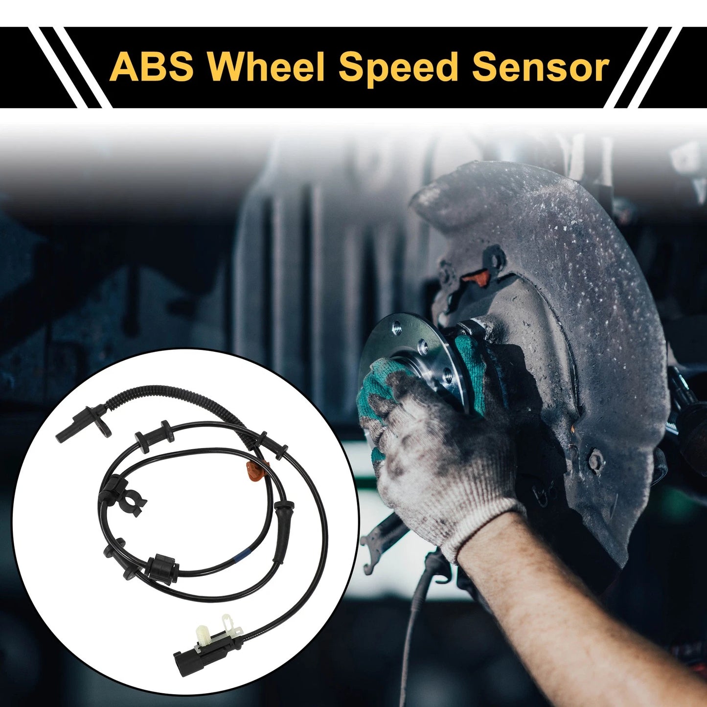 ABS Wheel Speed Sensor Rear Left for Ford F-450 Super Duty (2011-2013)