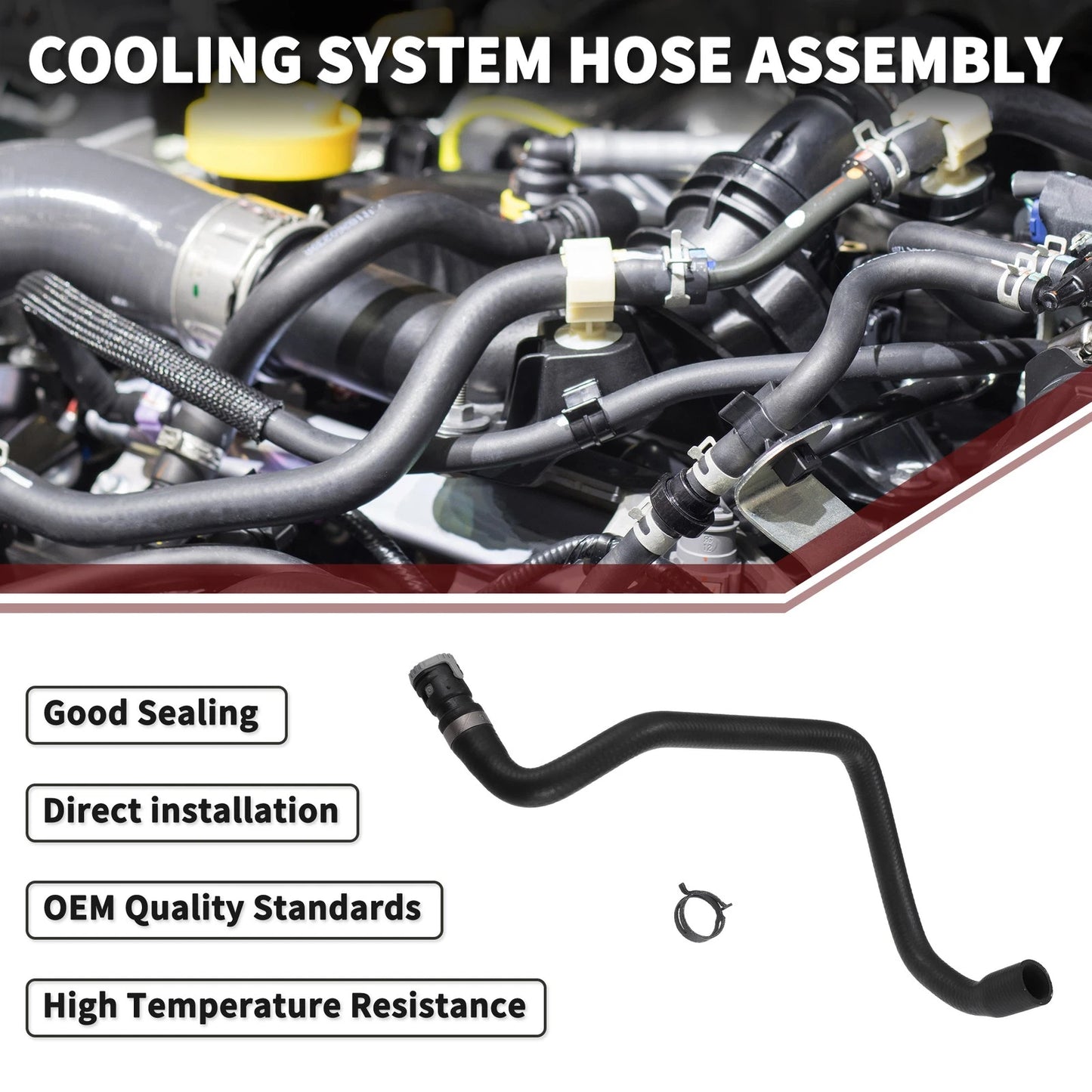 Cooling System Hose Assembly for Ford C-MAX (2010-2019)