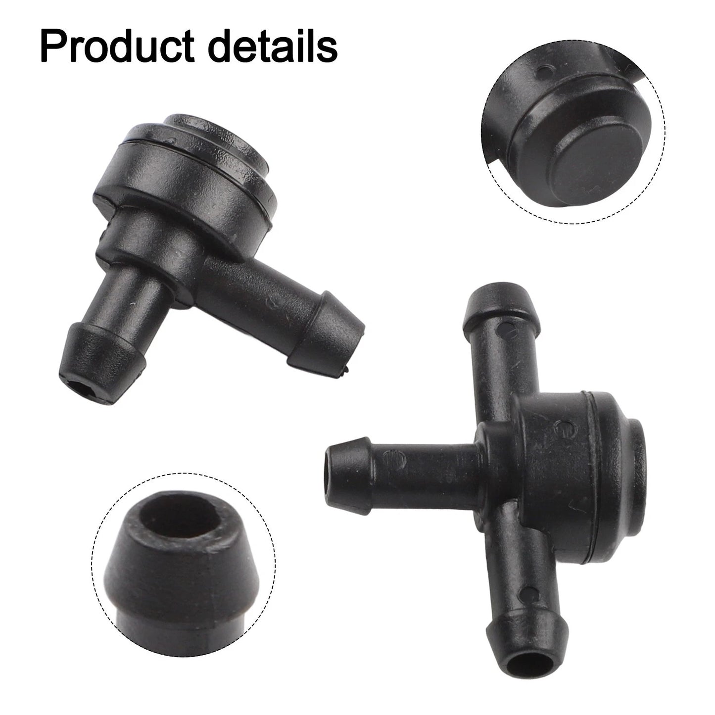 Washer Valve Set Black Plastic for C30 C70 S40 S60 S80 V50 V70 XC60