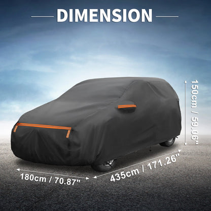 Waterproof Aluminum Film Cotton Car Cover for Toyota Sienta (2015-2023)