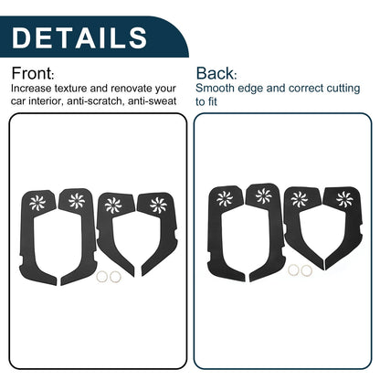 Anti Kick Pad Sticker Protector for Infiniti QX80 (2018-2021)