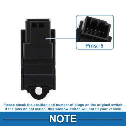 Rear Passenger Power Window Switch for Land Rover Range Rover Sport (2006-2013)
