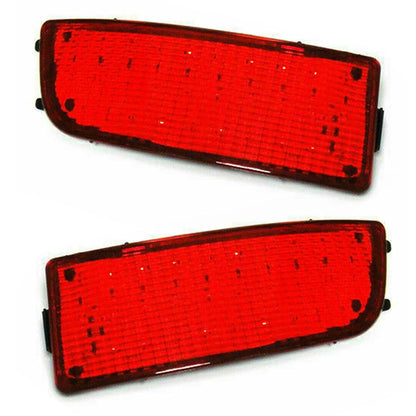 Red LED Rear Bumper Reflector Lights for Benz Sprinter (2007-2018)
