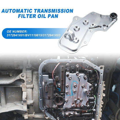 Transmission Fluid Filter Oil Pan for Nissan (2000-2004)