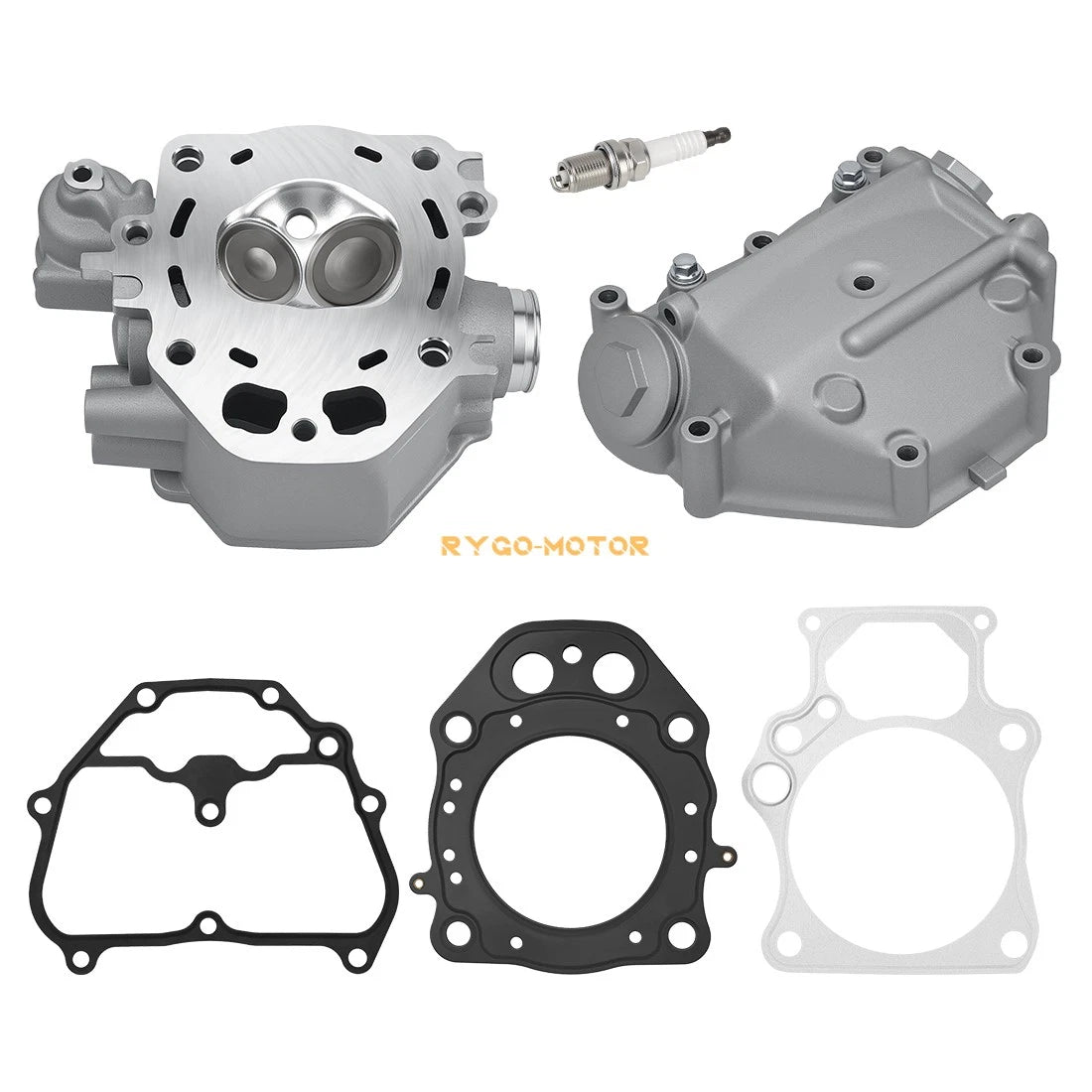 Cylinder Head Assembly Valves Cover & Gaskets for Honda Rancher 420(2009–2024)