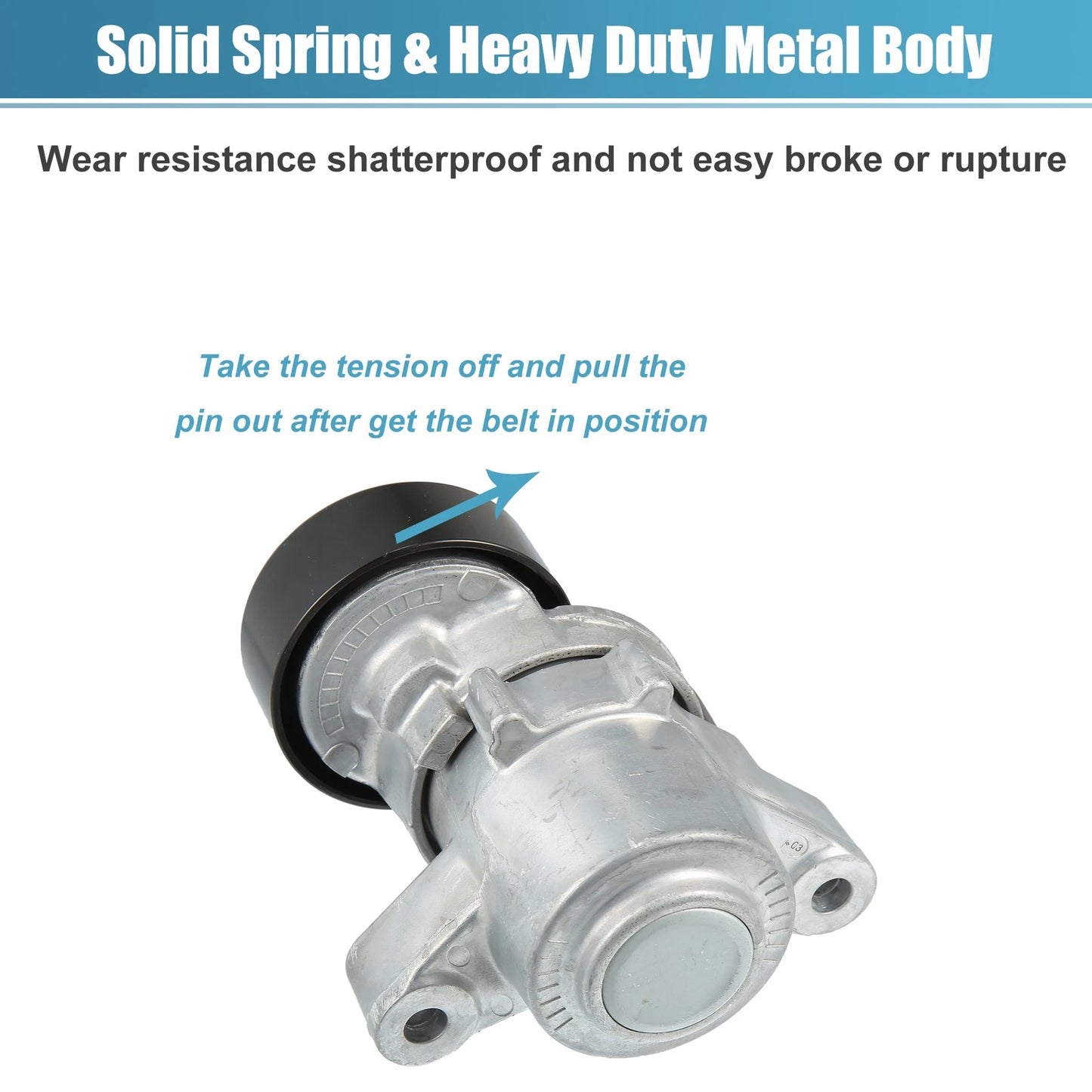 Belt Tensioner Pulley Assembly for Mitsubishi Lancer (2012-2017)
