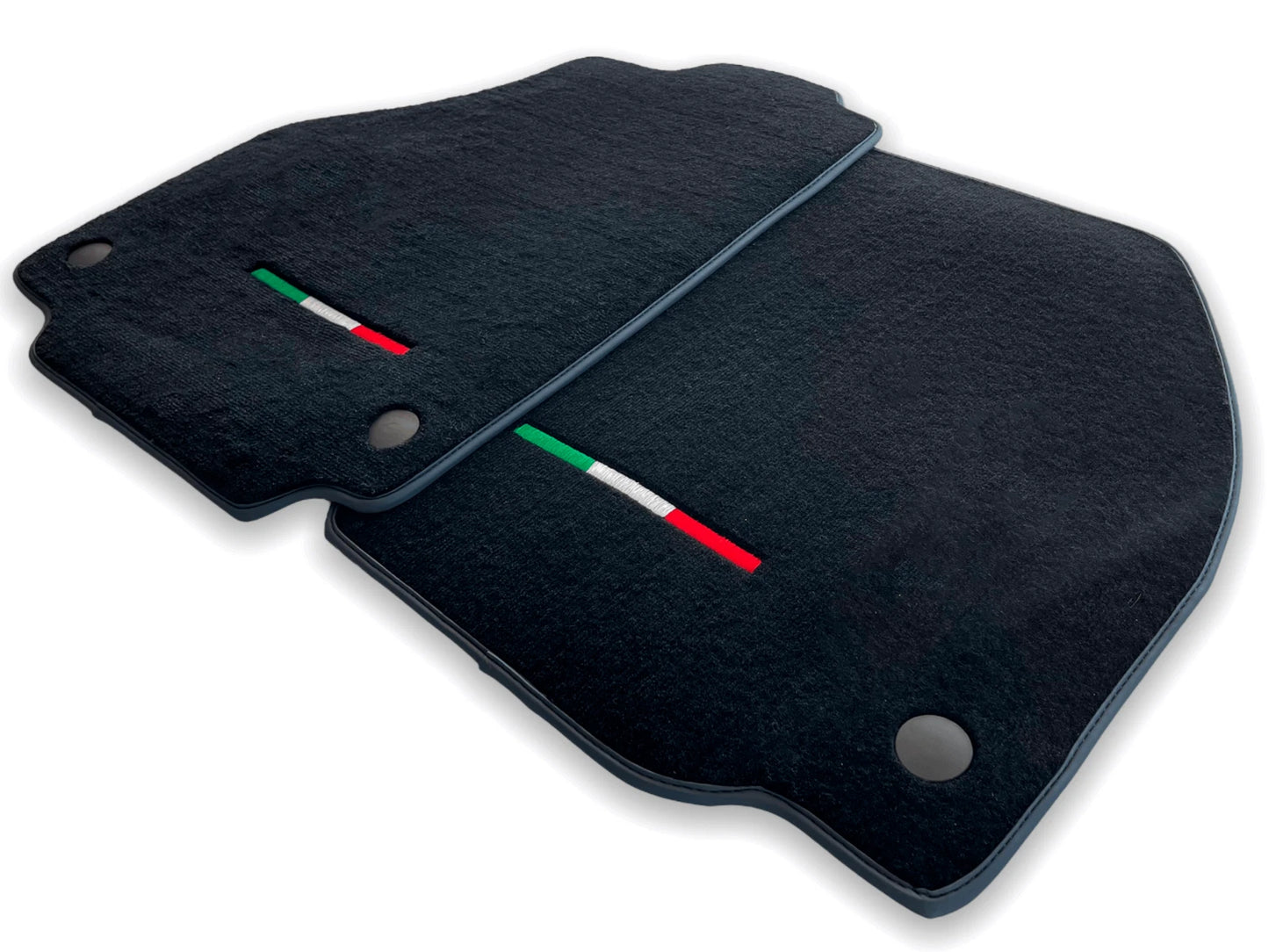 Floor Mats for Ferrari 458 Spider Black Tailored Carpets Set (2010-2015)