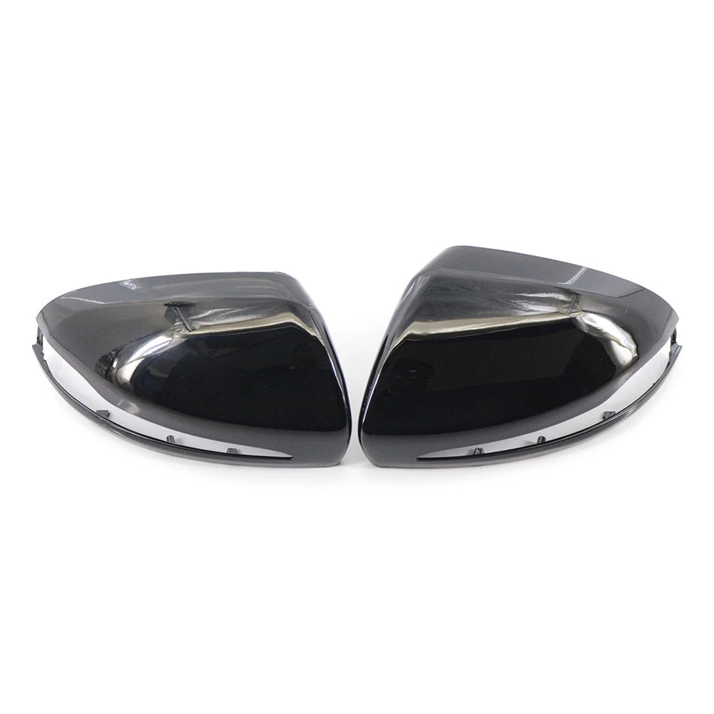 Gloss Black Rearview Mirror Housing for Mercedes-Benz C E S CLS GLC Class