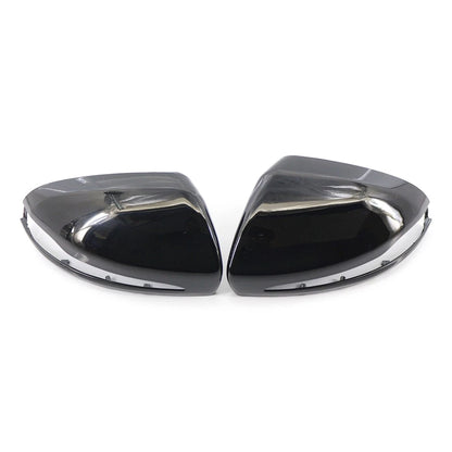 Gloss Black Rearview Mirror Housing for Mercedes-Benz C E S CLS GLC Class