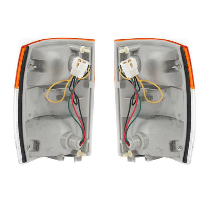 Pair Corner Lights Indicator Lamp Fits Isuzu ELf NPR NQR NKR Ute Truck 1994-2006